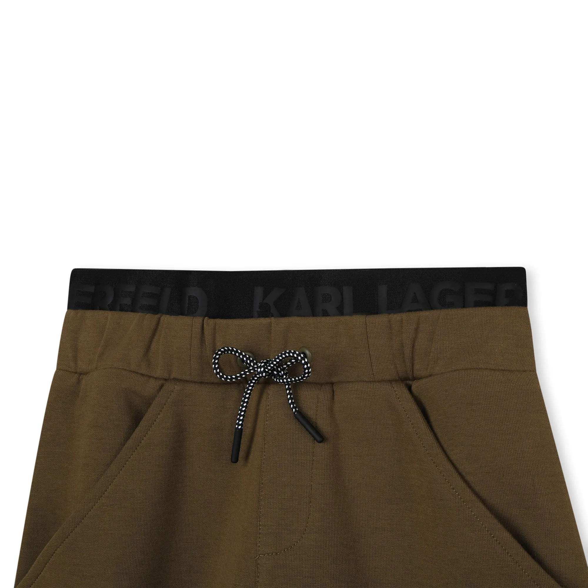 Khaki Logo Sweatpants