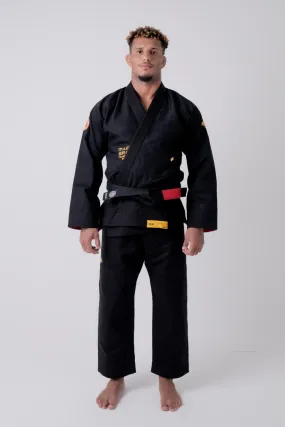 Kimono Brazilian Jiu Jitsu MAEDA Sūtsu Gi - OSS Edition - Negru