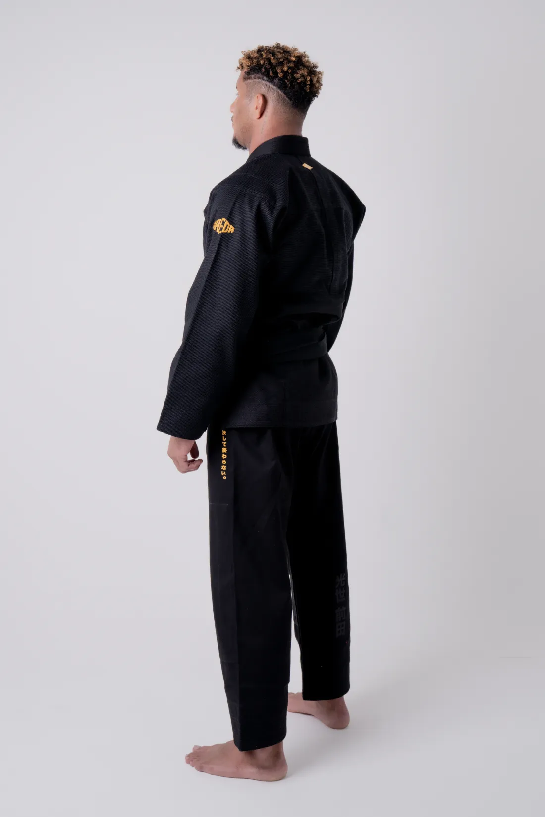 Kimono Brazilian Jiu Jitsu MAEDA Sūtsu Gi - OSS Edition - Negru