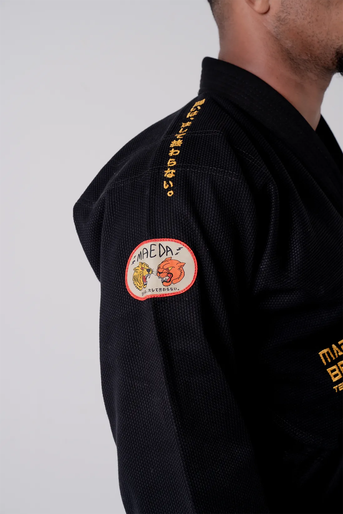 Kimono Brazilian Jiu Jitsu MAEDA Sūtsu Gi - OSS Edition - Negru