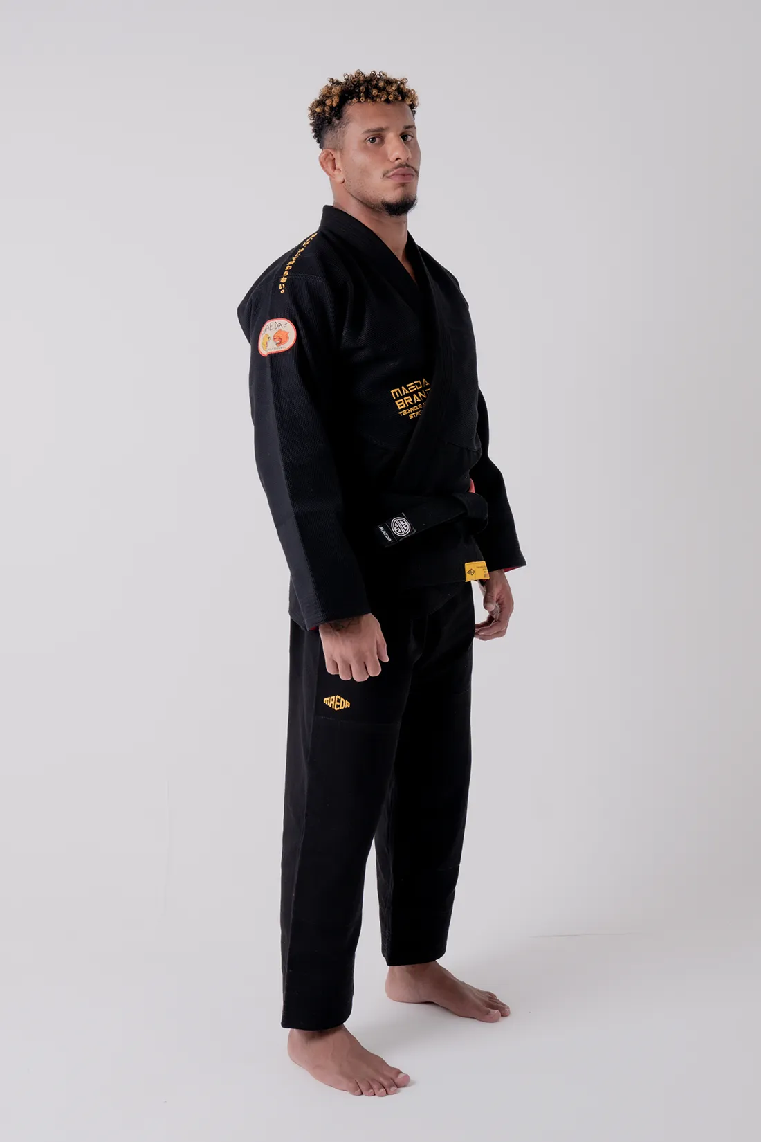 Kimono Brazilian Jiu Jitsu MAEDA Sūtsu Gi - OSS Edition - Negru