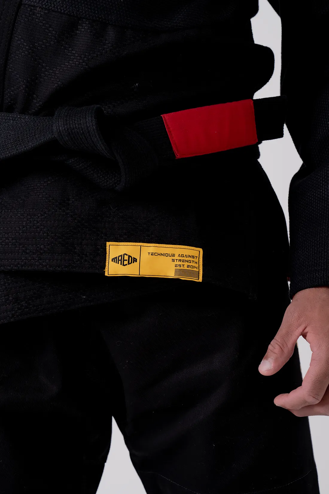 Kimono Brazilian Jiu Jitsu MAEDA Sūtsu Gi - OSS Edition - Negru