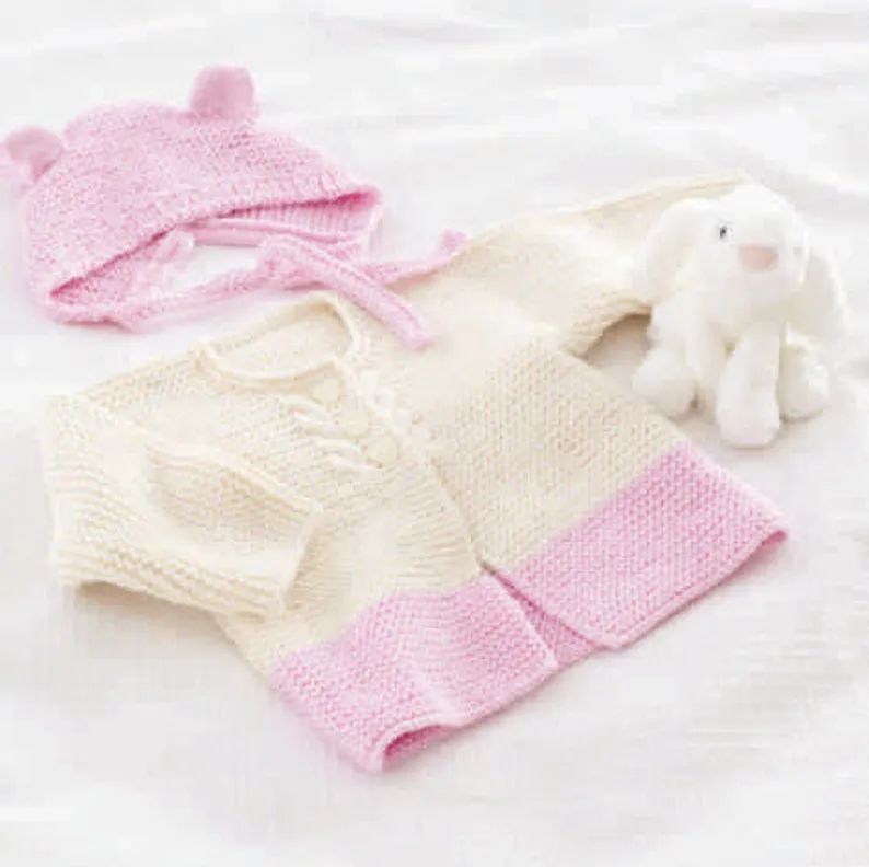 King Cole Newborn Baby Knitting Pattern Book 1