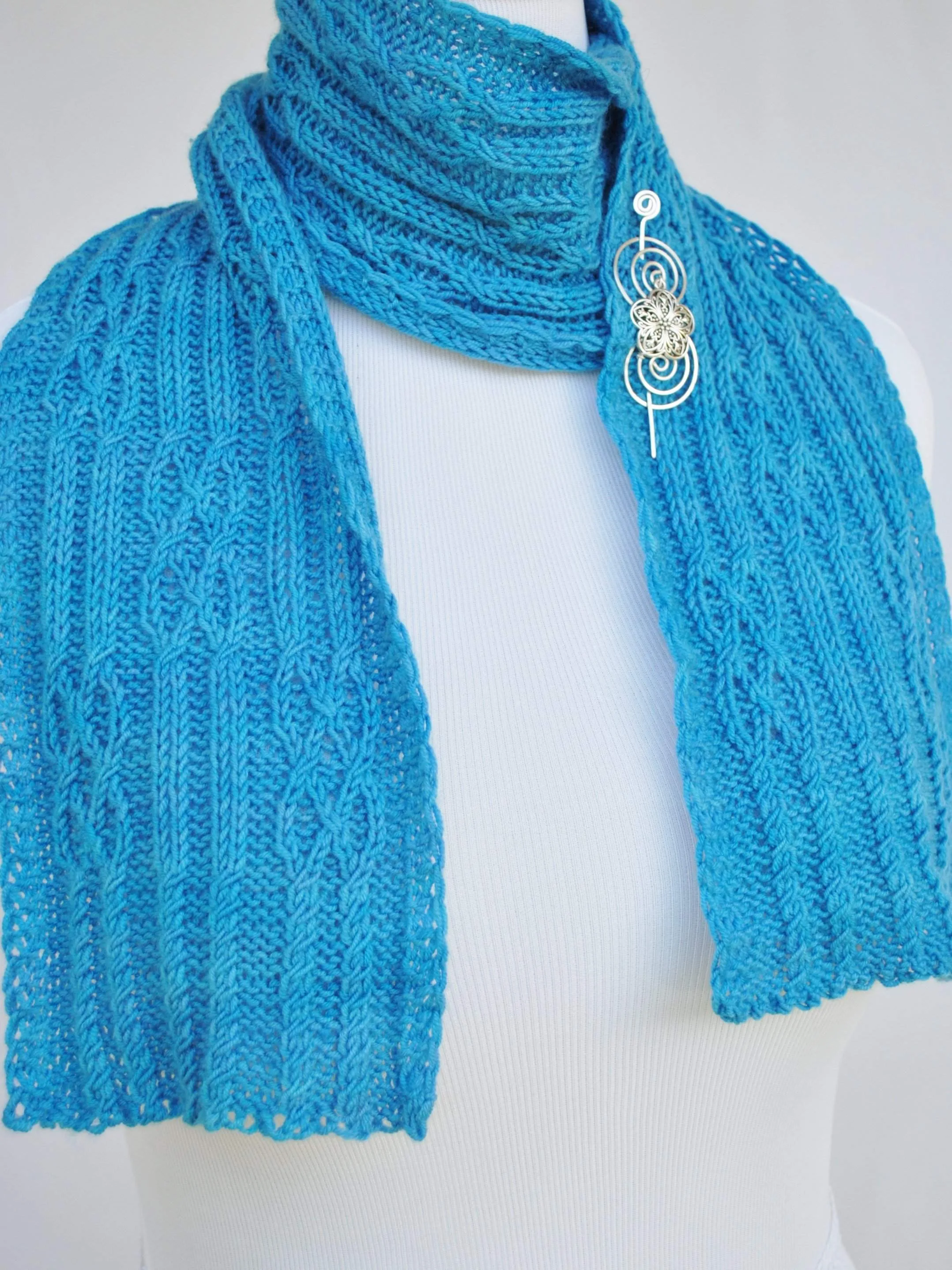 Lavant Knit Scarf Pattern PDF