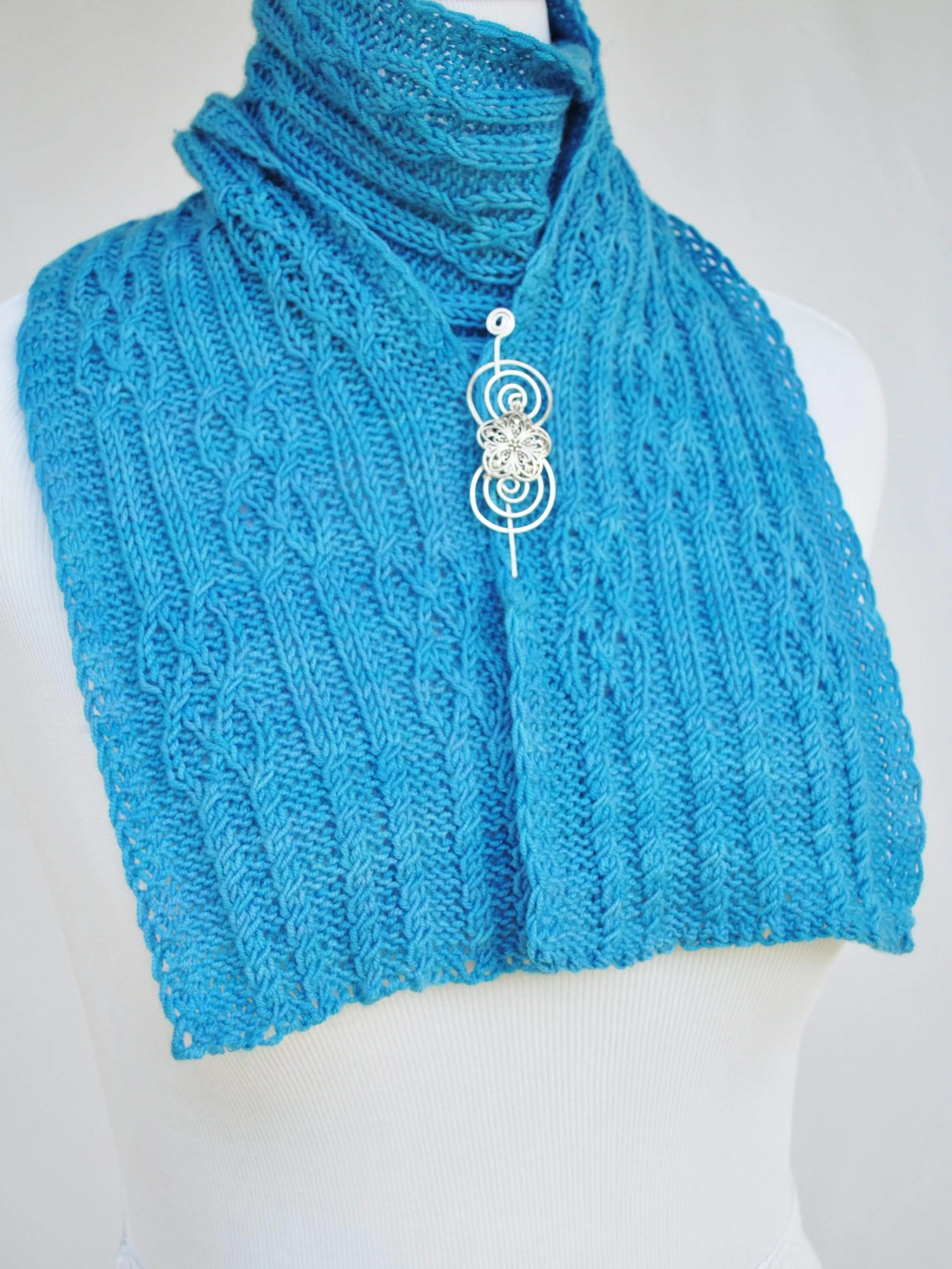 Lavant Knit Scarf Pattern PDF