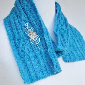 Lavant Knit Scarf Pattern PDF