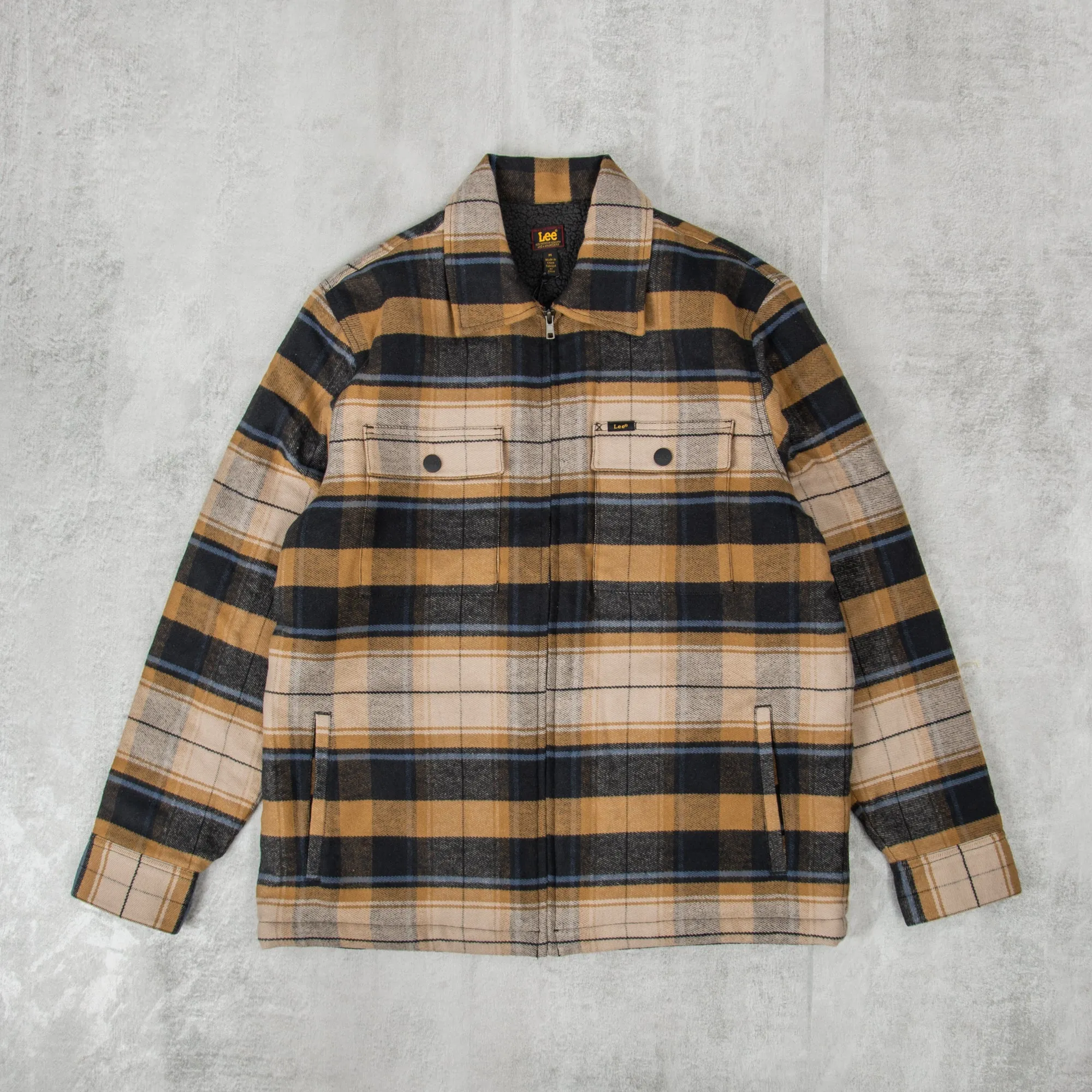 Lee Quilted Overshirt - Tumbleweed