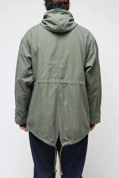 LIGHT BACKSATIN BRITISH ARMY MIDDLE PARKA 14914