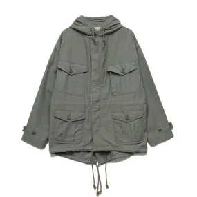 LIGHT BACKSATIN BRITISH ARMY MIDDLE PARKA 14914