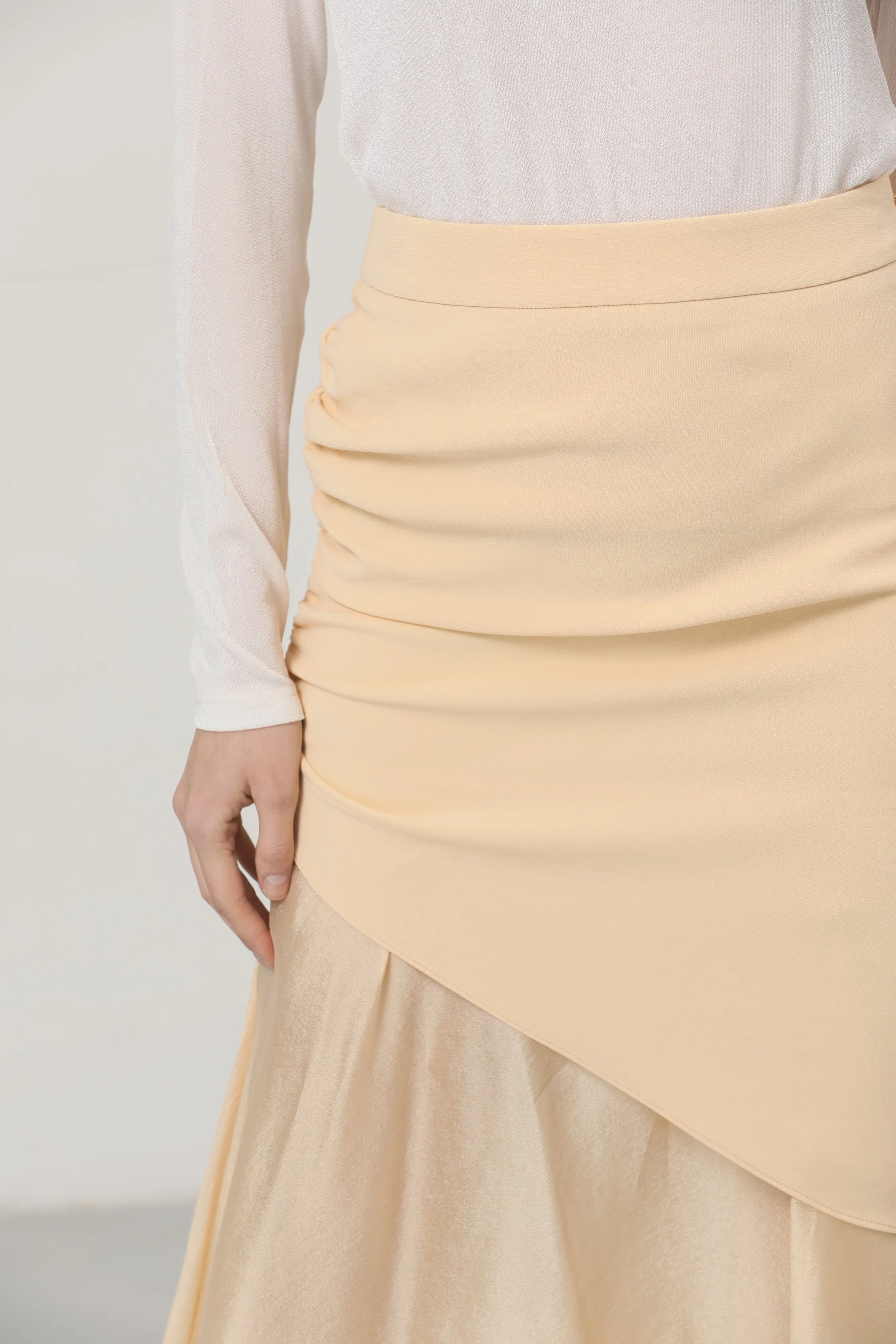 LINDONG | Mira Side Gathered Skirt