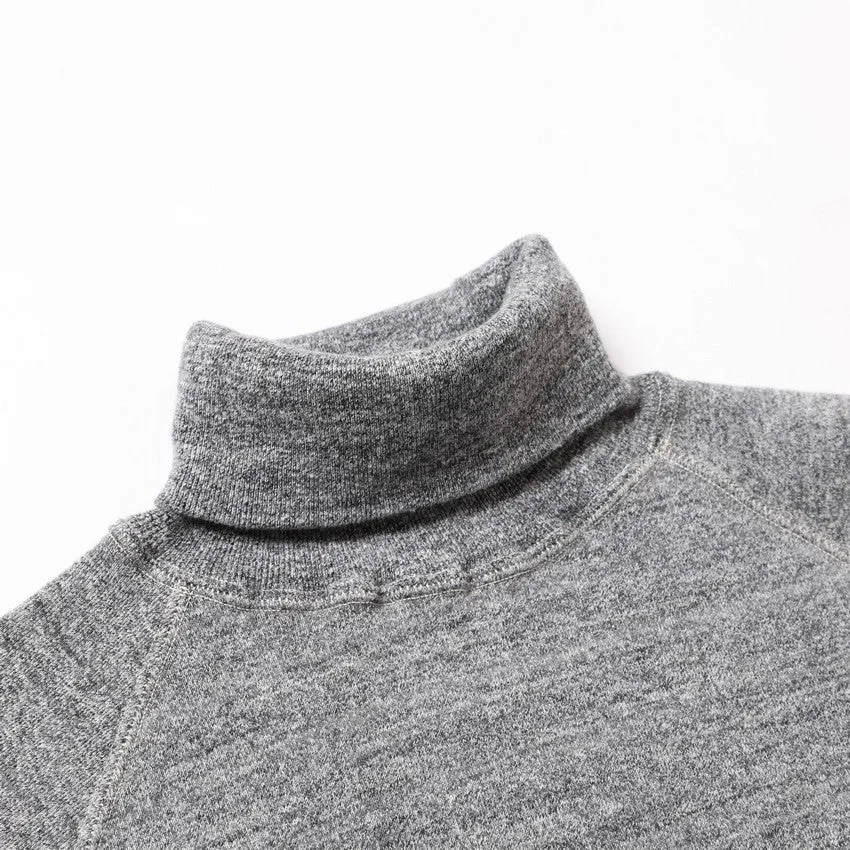 lot.86013 "LOOP WHEEL”TURTLENECK SWEAT SHIRTS<NAVY>