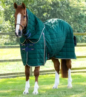 Lucanta 200g Stable Rug with Neck Cover Green