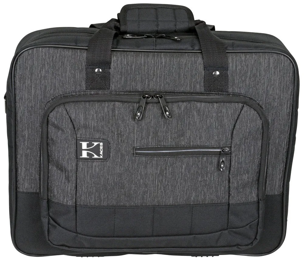 Luxe Keyboard & Gear Bag for Small Keyboards, Mixers, Controllers, Drum Machines, and Audio Gear 17.5" x 14" x 4"