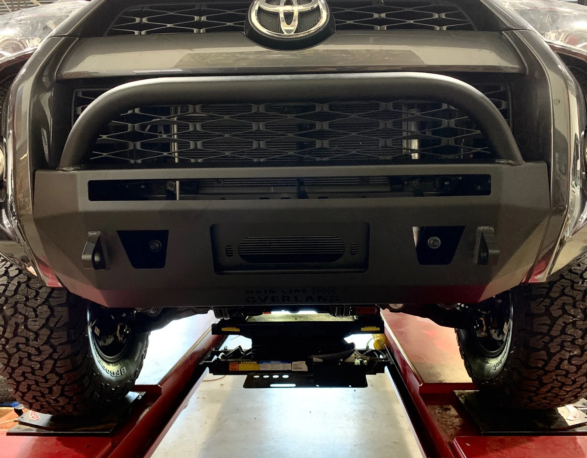 Main Line Overland Center Bumper - 2014  5th Gen 4Runner