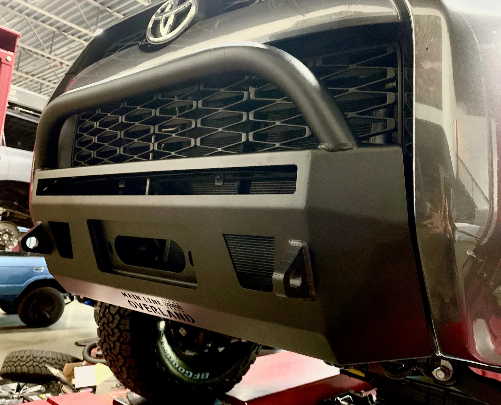 Main Line Overland Center Bumper - 2014  5th Gen 4Runner