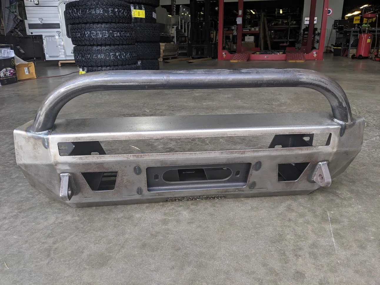 Main Line Overland Center Bumper - 2014  5th Gen 4Runner