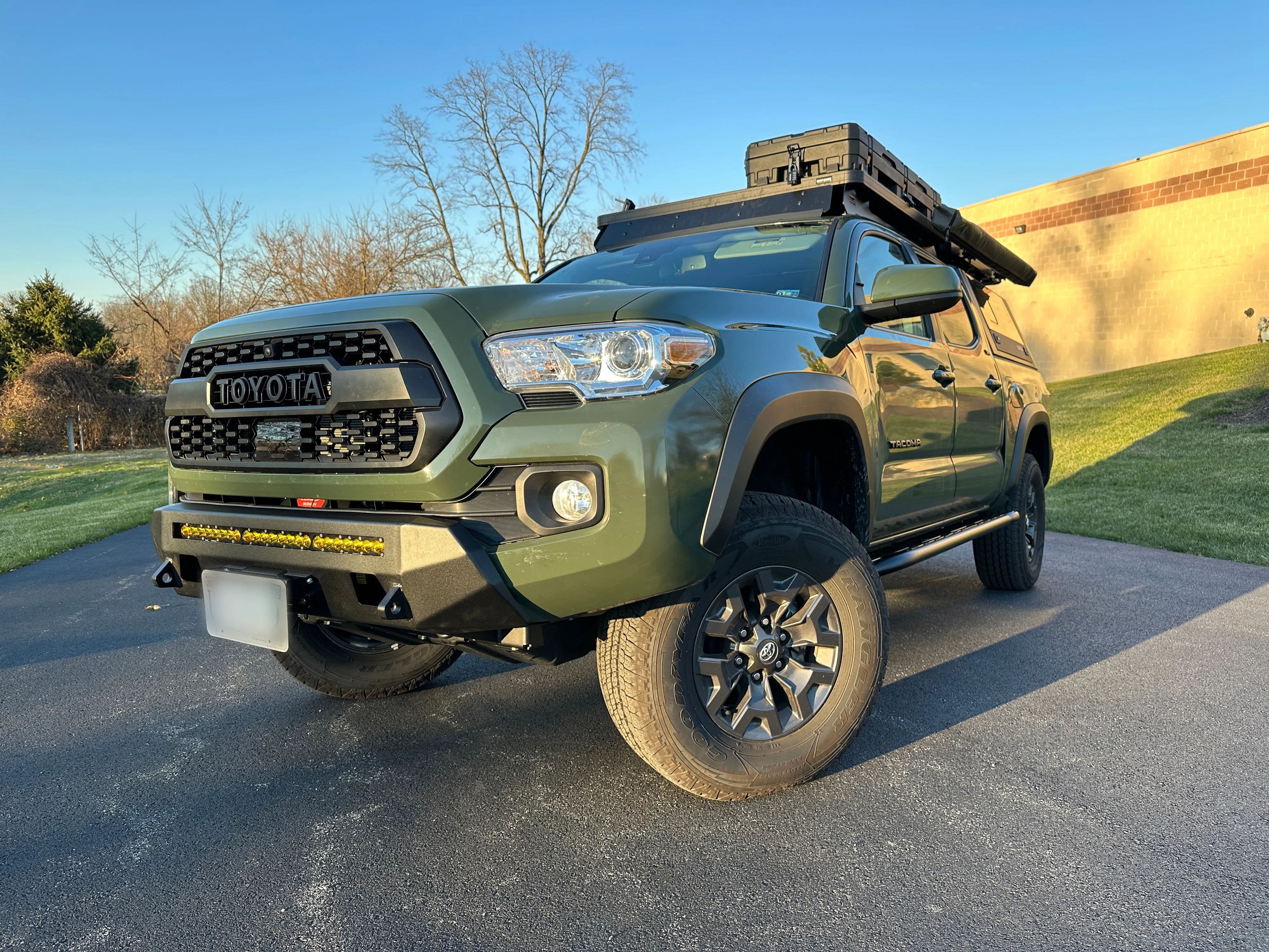 Main Line Overland Center Bumper - 2016  3rd Gen Tacoma