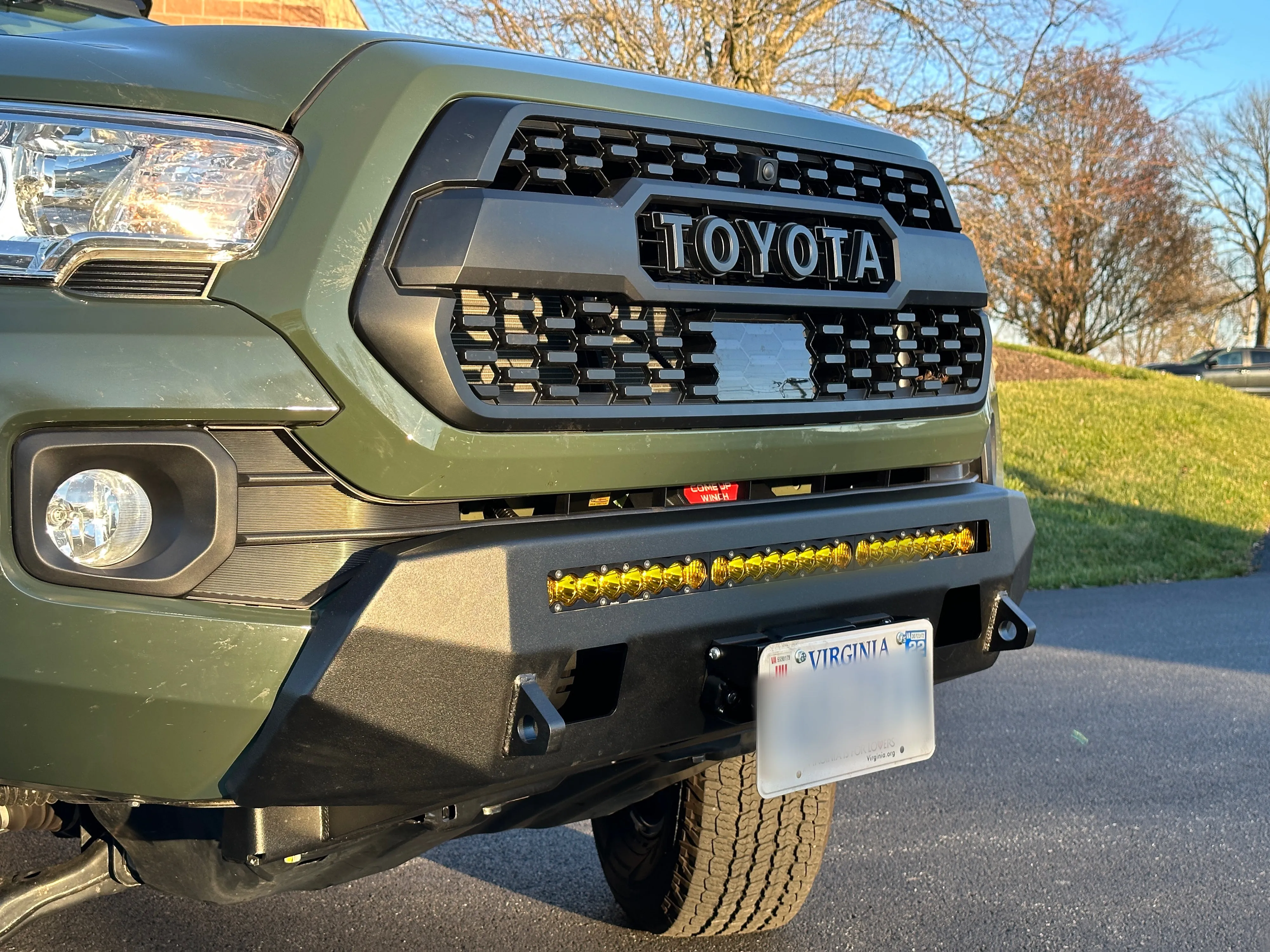 Main Line Overland Center Bumper - 2016  3rd Gen Tacoma