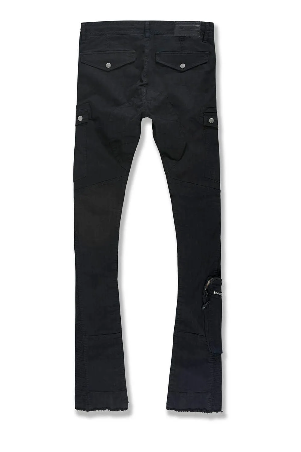 Martin Stacked - Aviation Cargo Pants (Black)