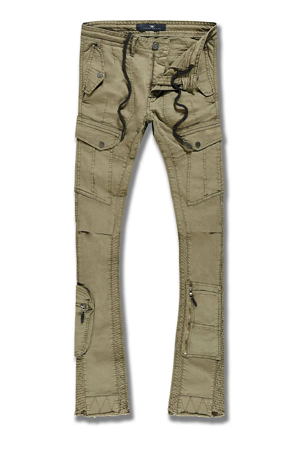 Martin Stacked - Aviation Cargo Pants (Sage)