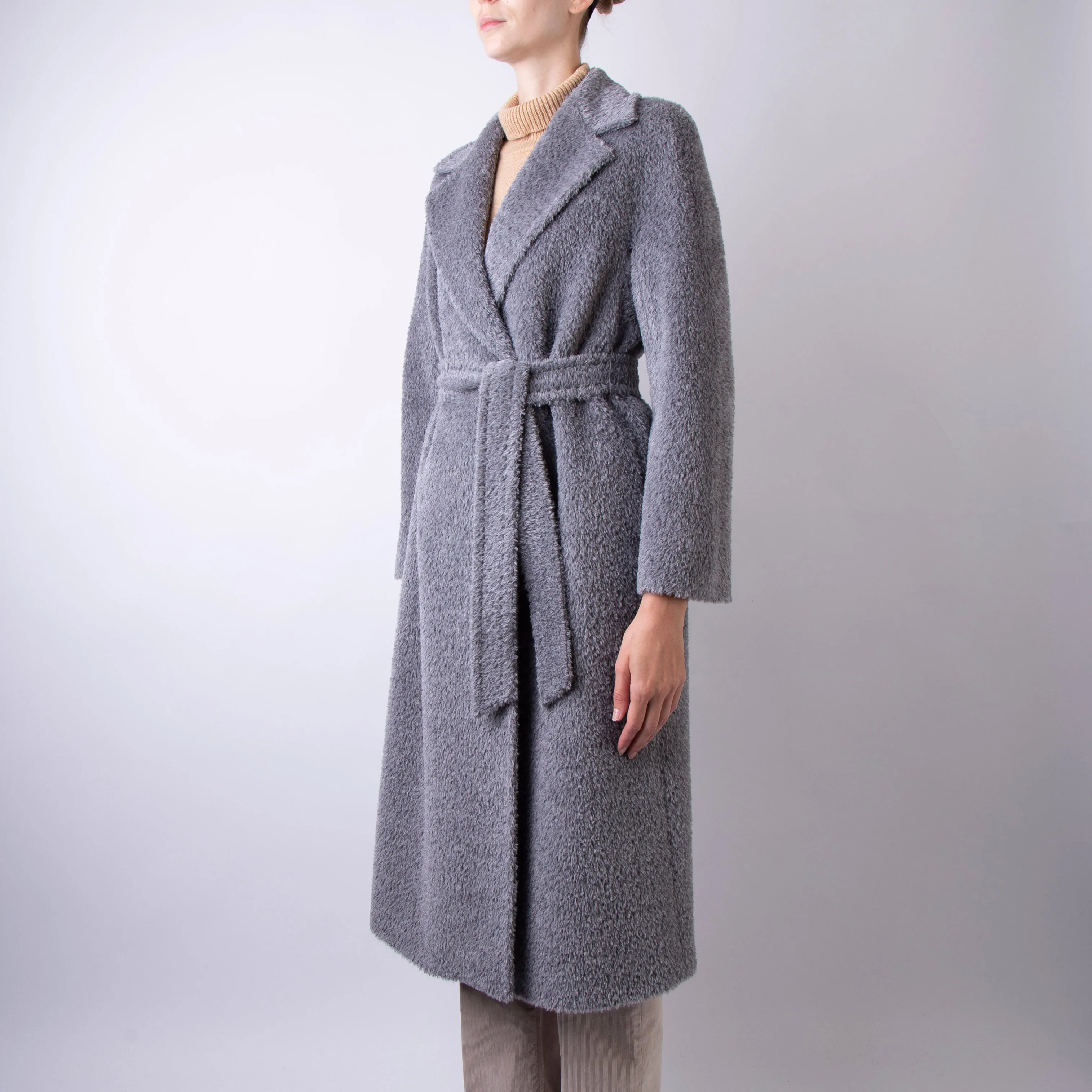 MAX MARA STUDIO COAT 2426016132600 010 GREY