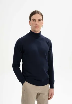 MELAWEAR Kanja turtleneck navy men