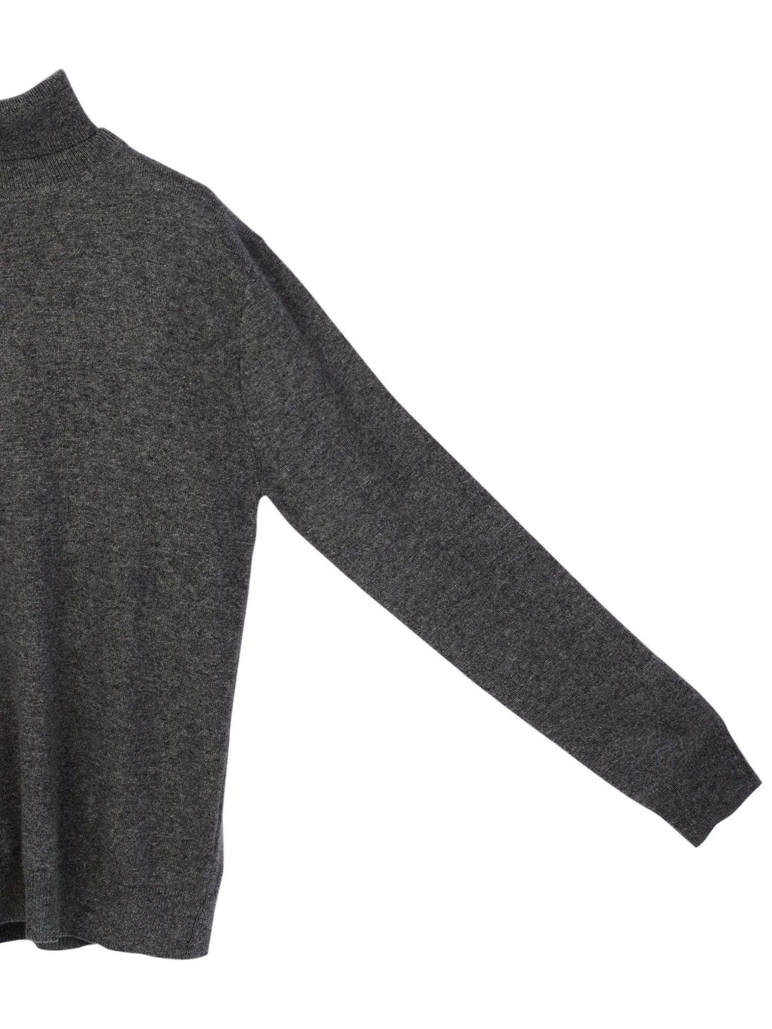 Men Turtleneck Sweater_Grey