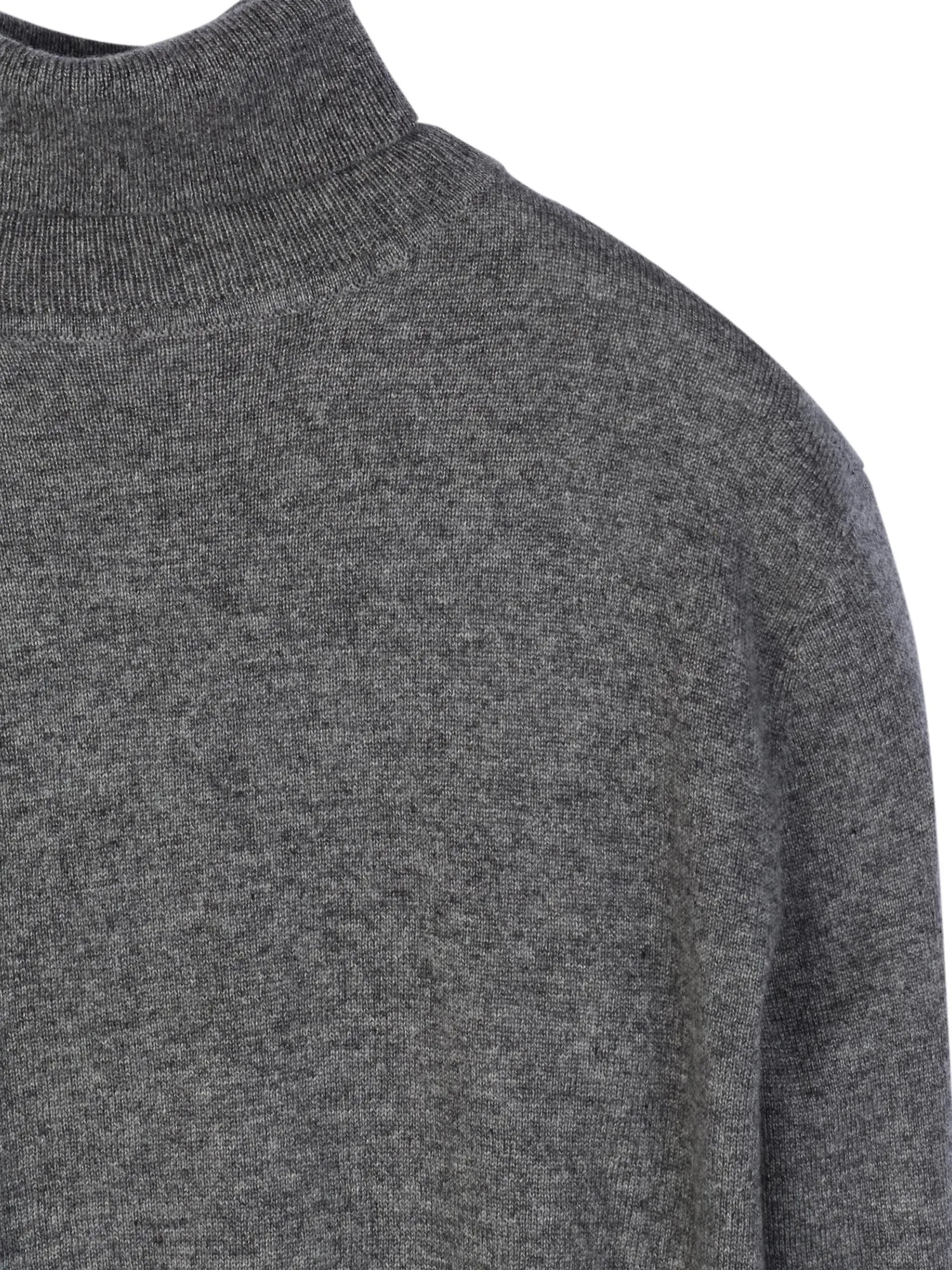 Men Turtleneck Sweater_Grey