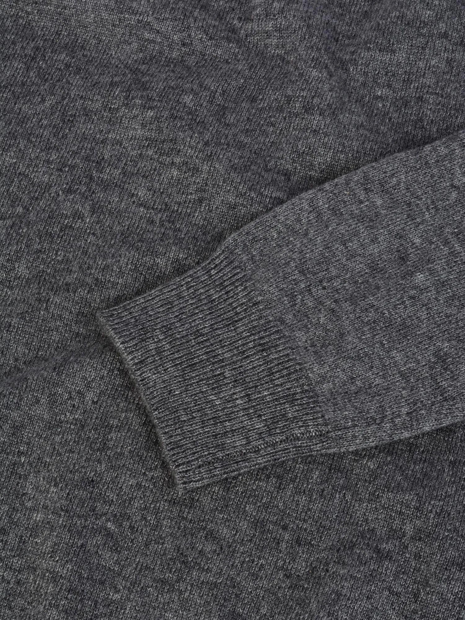 Men Turtleneck Sweater_Grey