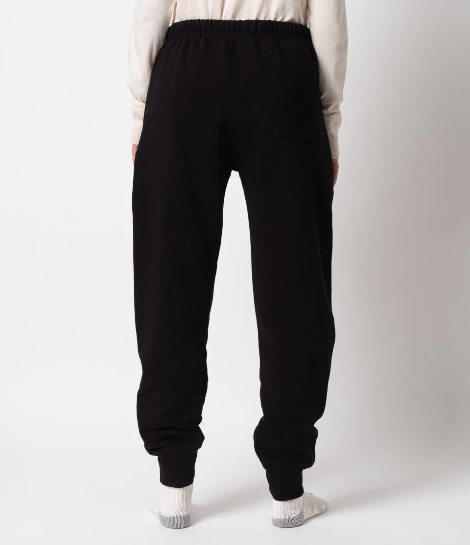 Merz b. Schwanen 359 Classic Loopwheel Sweatpant - Deep Black