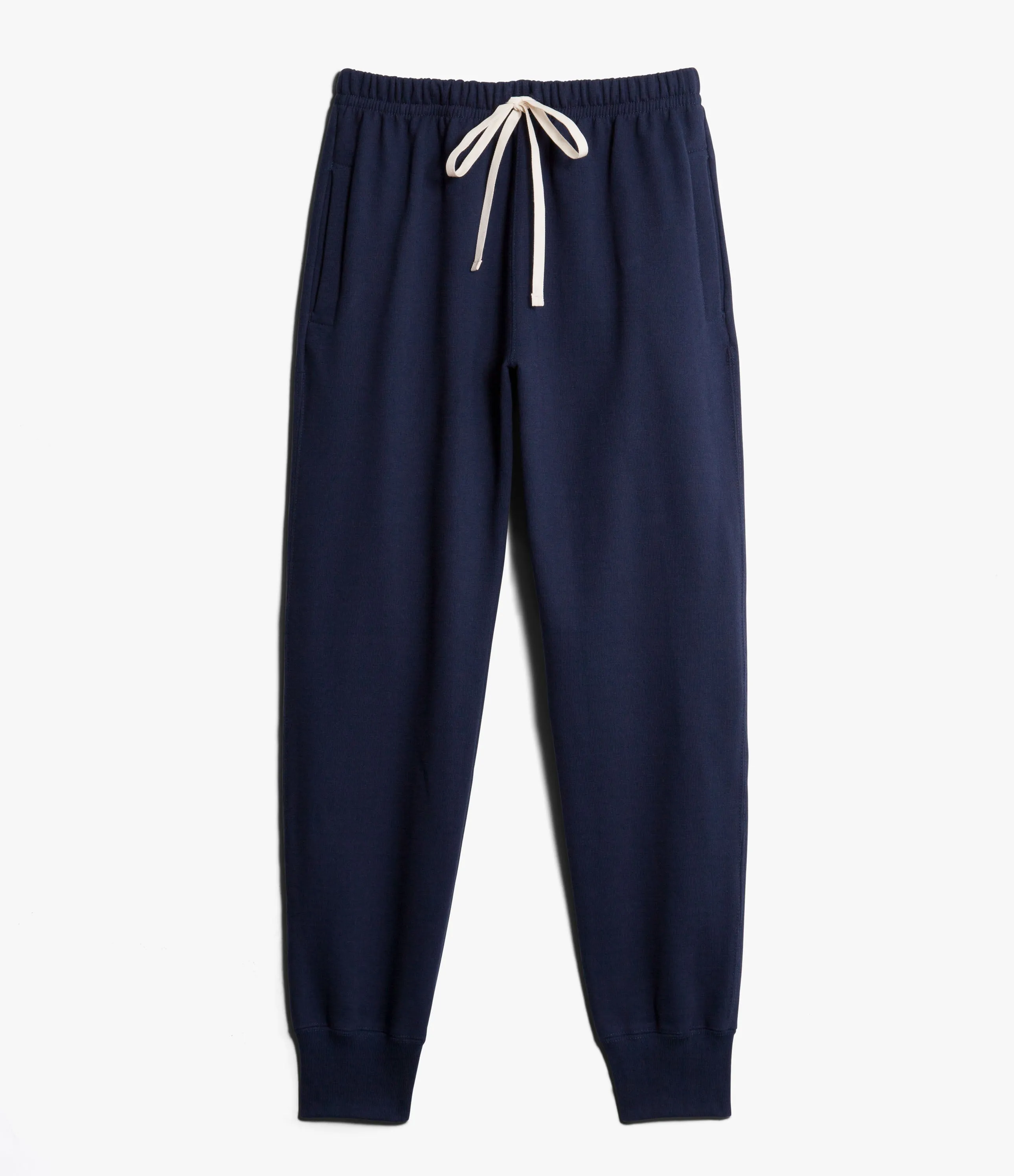 Merz b. Schwanen 359 Classic Loopwheel Sweatpant - Ink Blue