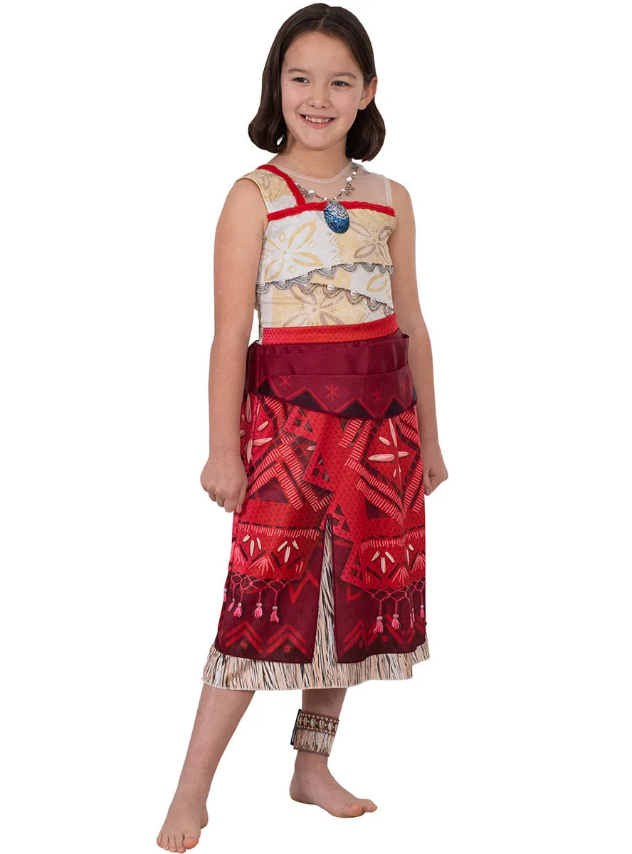 Moana 2 Deluxe Girls Official Disney Costume