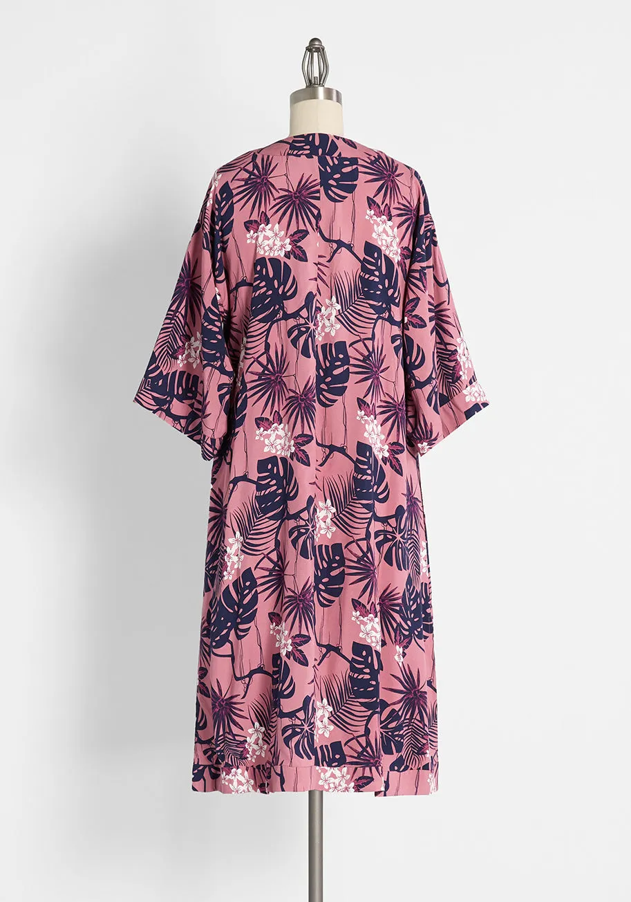 ModCloth x Collectif Feeling Tropi-cool by the Pool Kimono