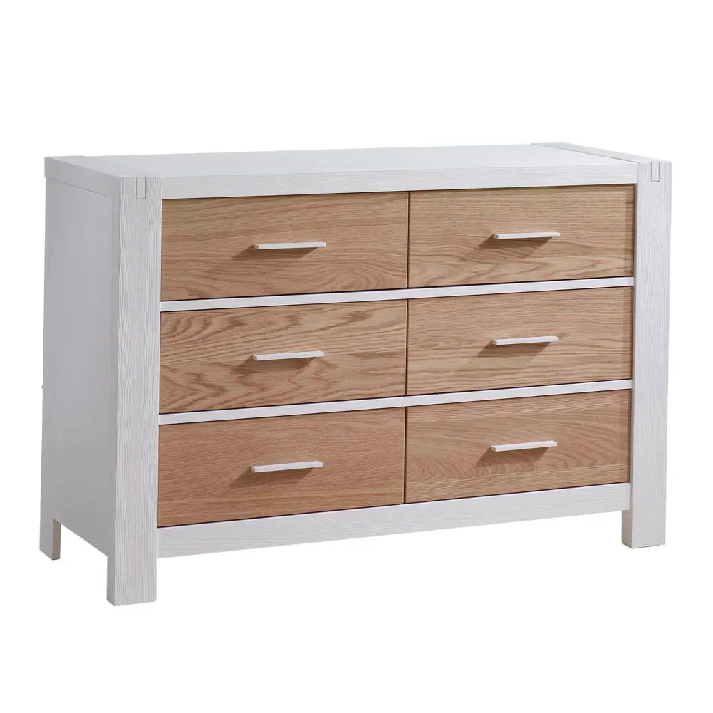 Natart Rustico Moderno Double Dresser