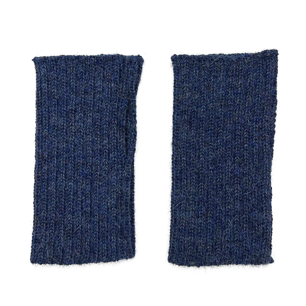 Navy Minimalist Alpaca Gloves by SLATE   SALT