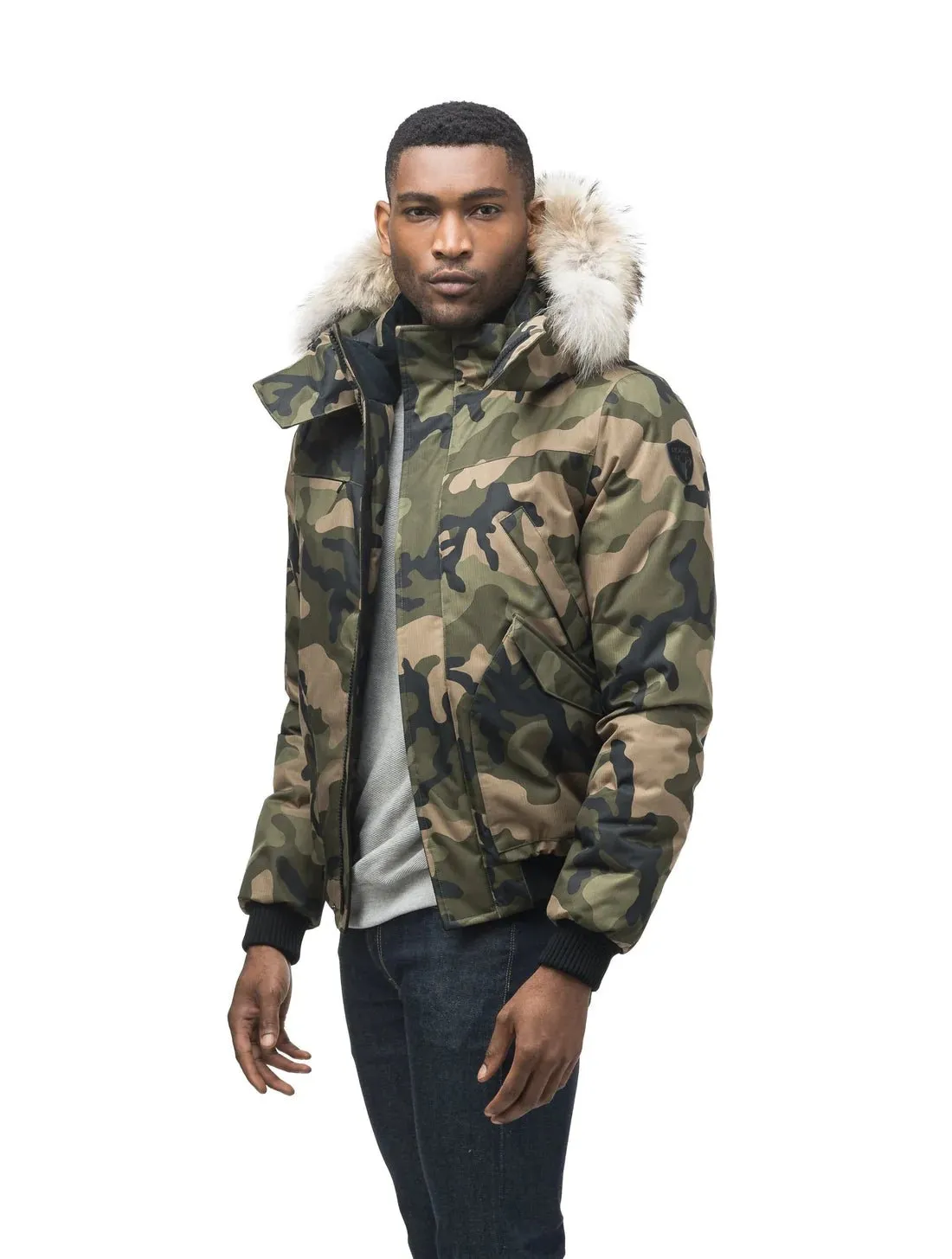 NOBIS DYLAN LEGACY - Mens Hooded Bomber Jacket