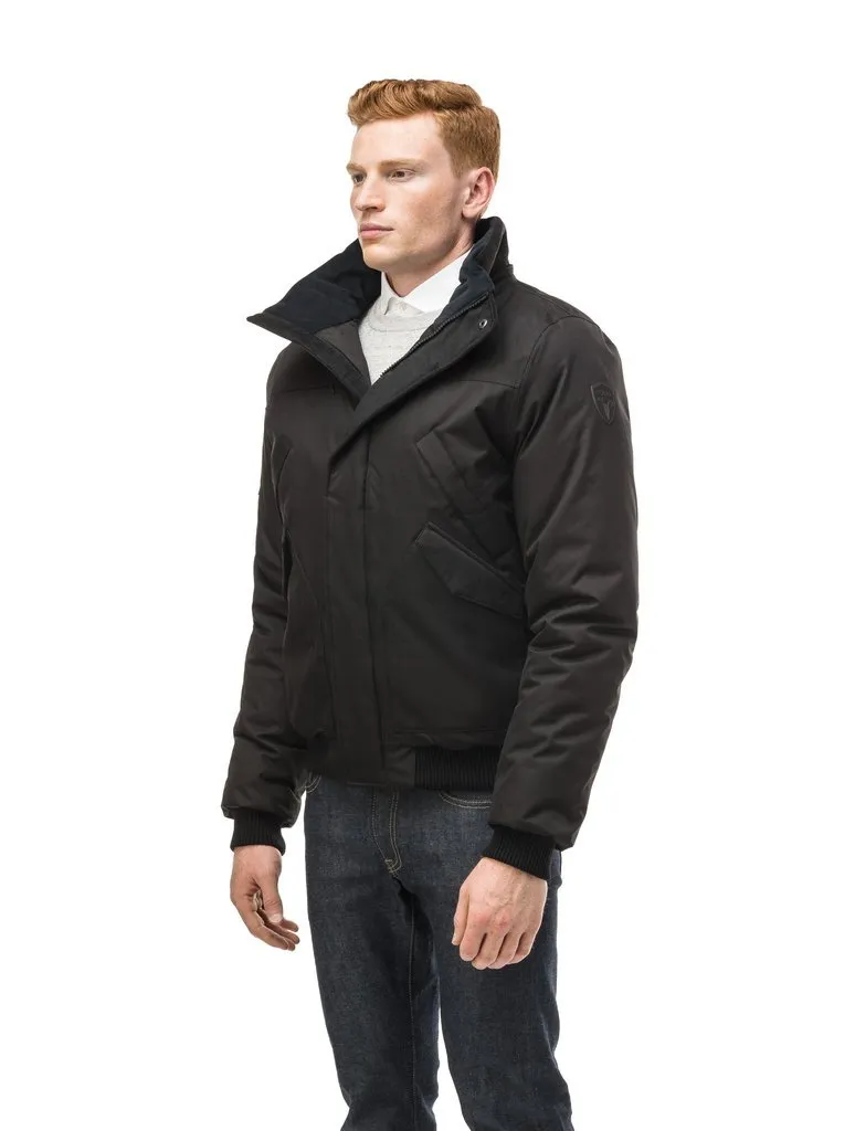 NOBIS DYLAN - Mens Hooded Bomber Jacket