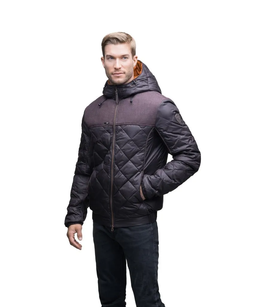 NOBIS ELROY - Men's Quilted Hooded Jacket