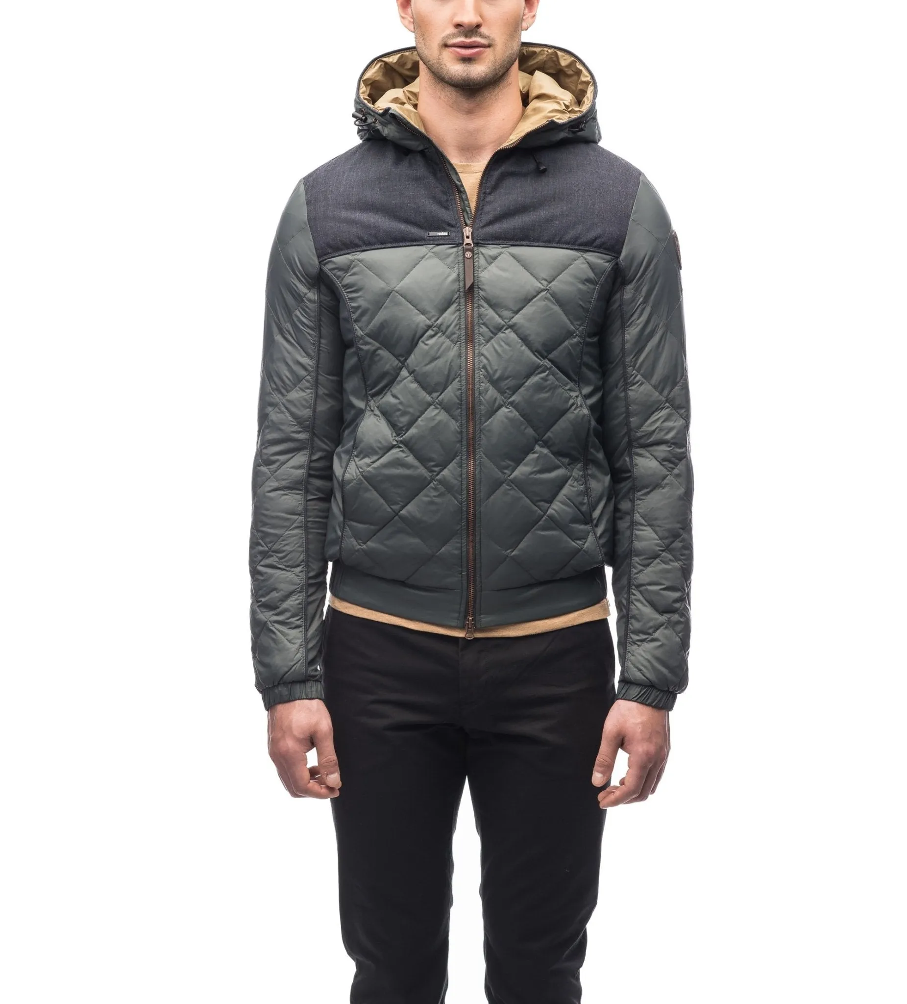 NOBIS ELROY - Men's Quilted Hooded Jacket