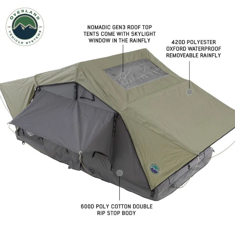 Overland Vehicle Systems Nomadic 2 Standard Roof Top Tent