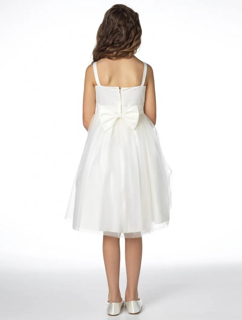 Paisley of London Collection - All Ivory Flower Girls Dress