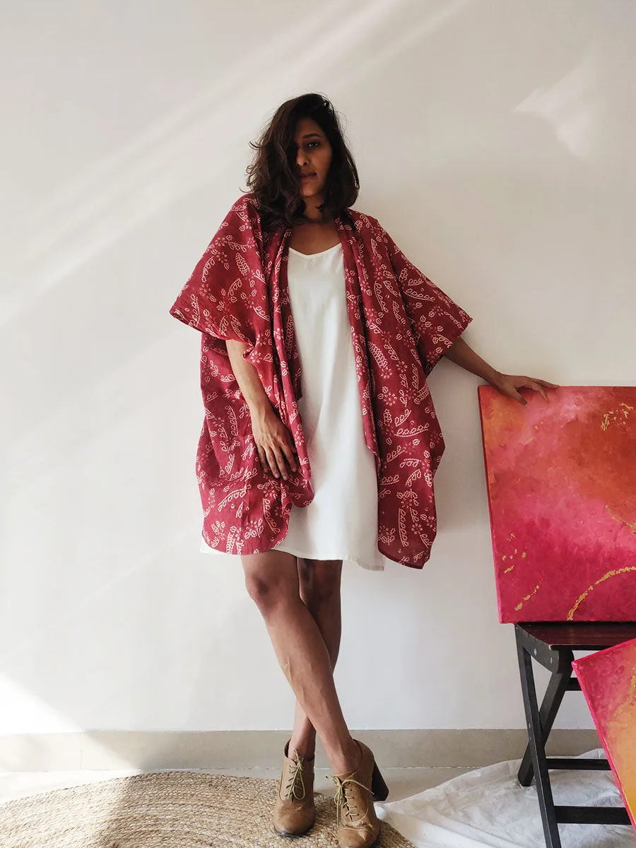 Plum Kimono Jacket