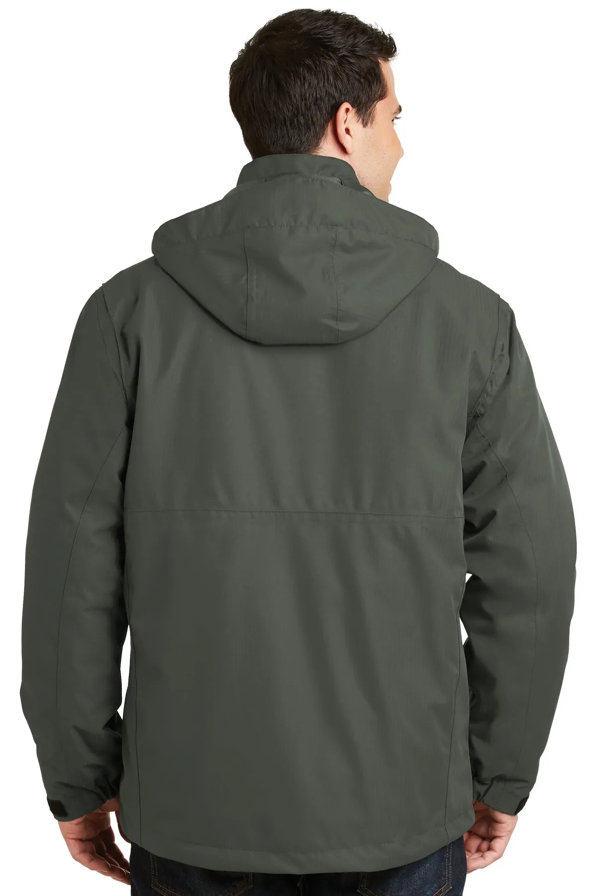 Port Authority Herringbone 3-in-1 Parka. J302