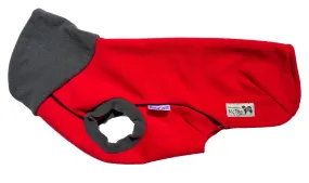 Racing Red Double Layer Waterproof Microfleece McTog Dog Jumper