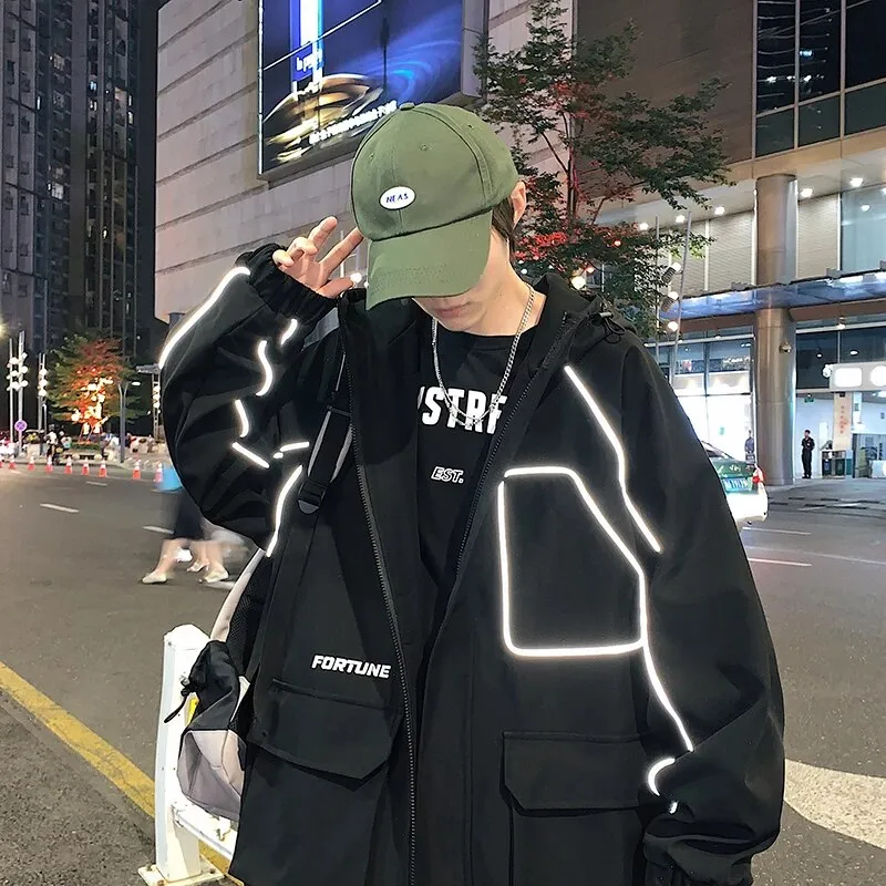 Reflective Rain Jacket