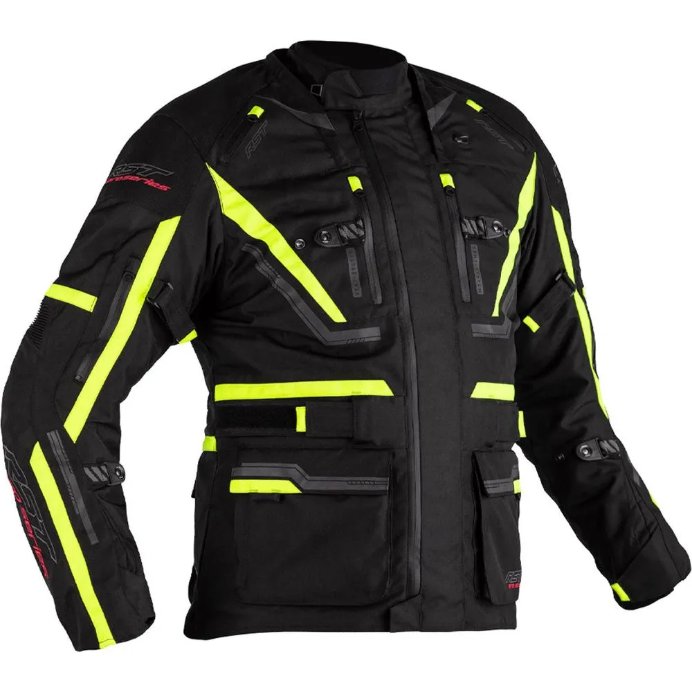 RST Pro Series Paragon 6 CE Textile Jacket Black / Fluo Yellow