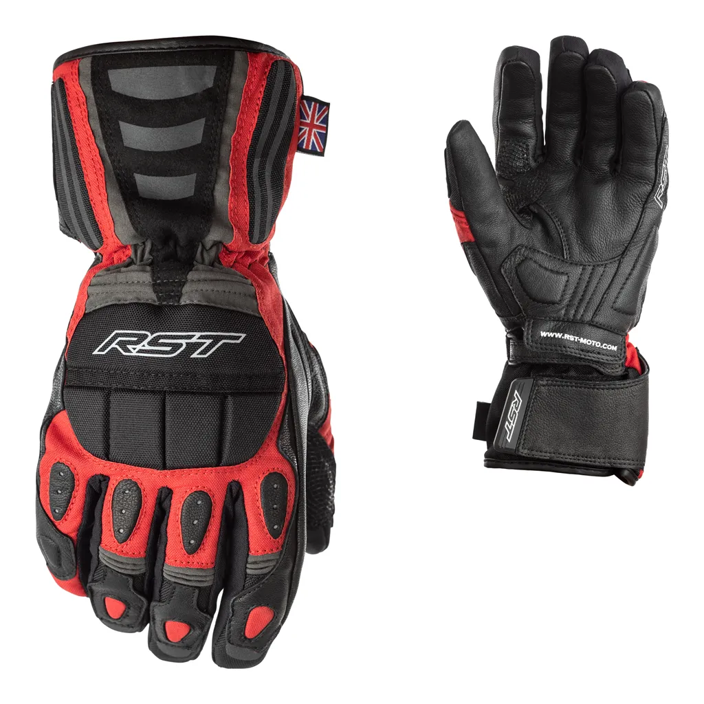 RST Storm CE Waterproof Glove - Red