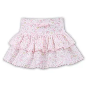 Sarah Louise Floral Pink Skirt