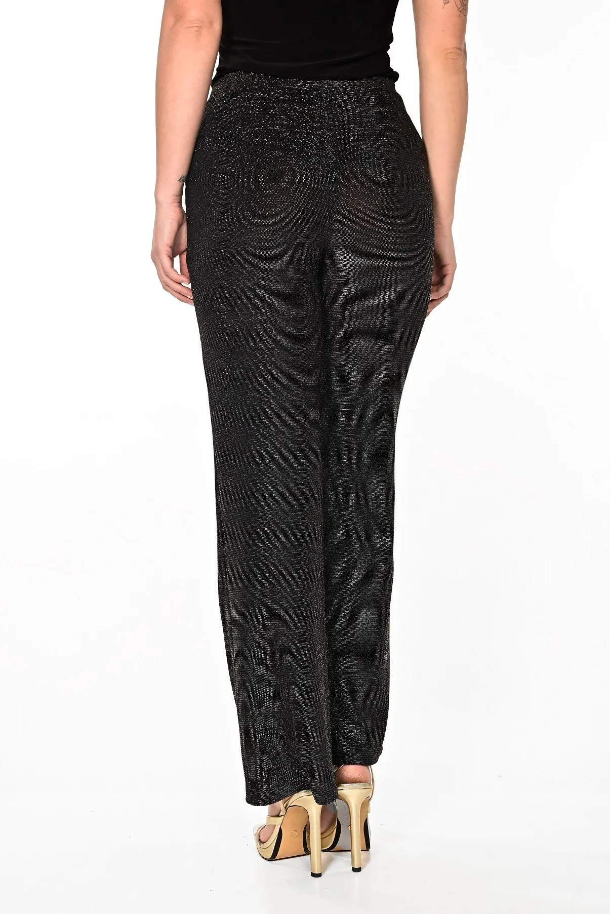 Shimmer Flared Leg Pants