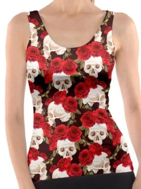 SKULLS AND ROSES Tank Top